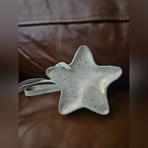 Donsje Star-Shaped Leather Crossbody Bag Kids Girls Toddler